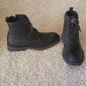 Mens PENGUIN leather boots